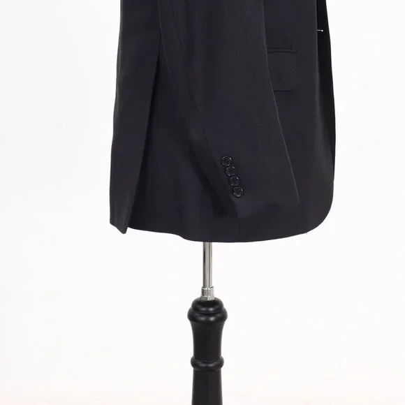 Tom James 38R Gray Solid 2-Button Sport Coat Blazer Jacket G656